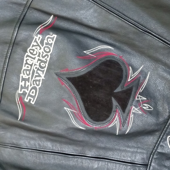 Harley Davidson Leather Jacket - Picture 3 of 5